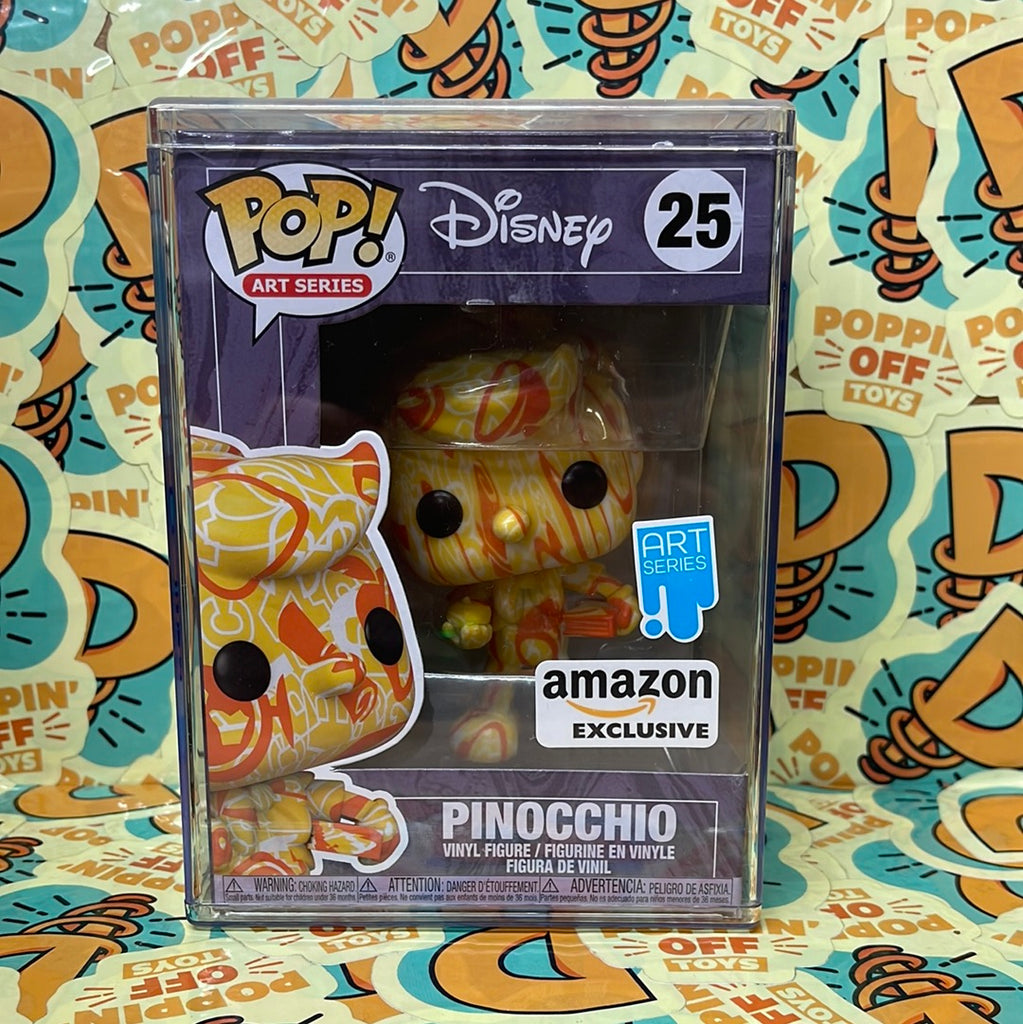 Pop! Disney: Art Series - Off Toys – Pinocchio (Amazon) Poppin