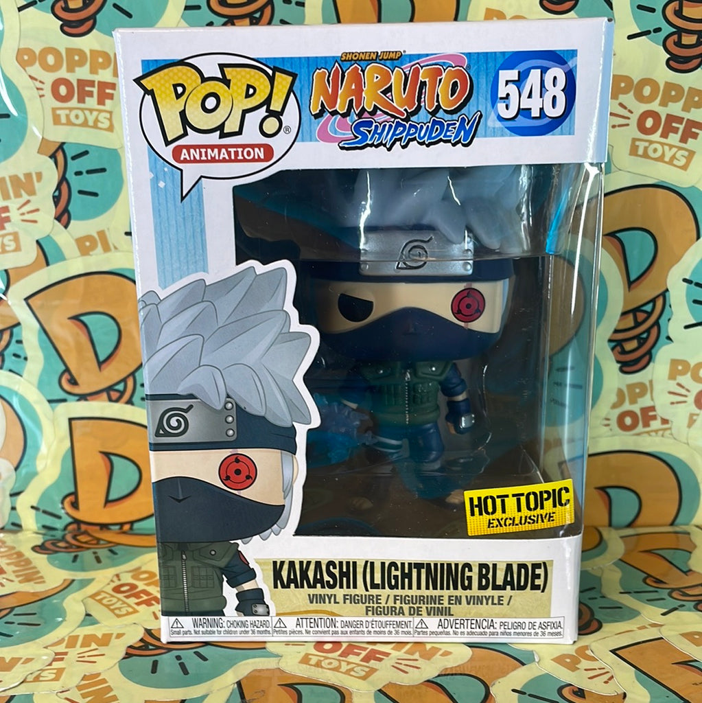 Funko Pop! Animation: Naruto Shippuden – Kakashi (Lightning Blade) #822  Vinyl Figure – Special Edition Exclusive