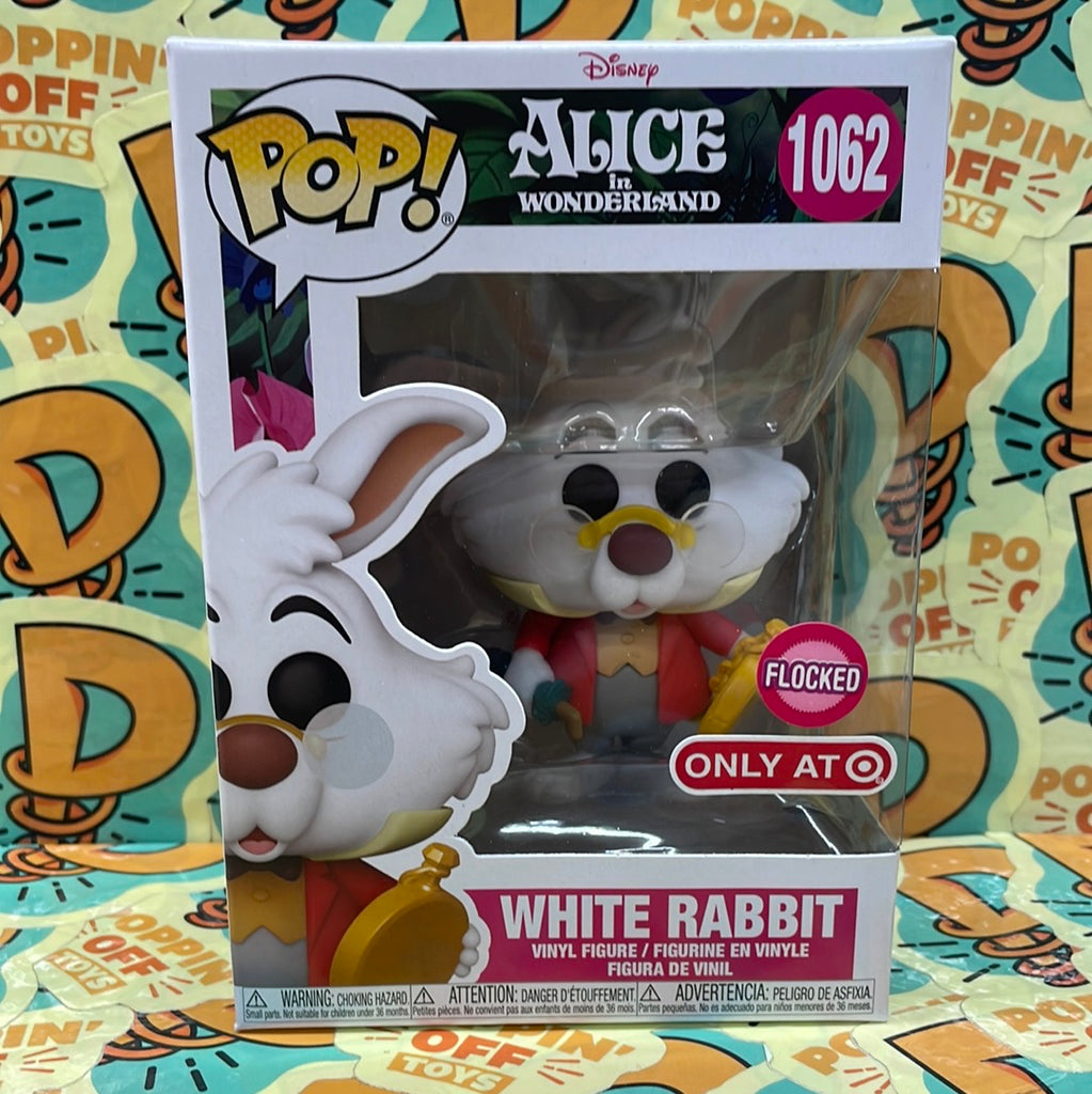 Disney Alice in Wonderland White Rabbit 10.5 H Nwt