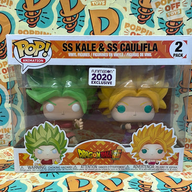 Pop! Animation: Dragon Ball Super - SS Kale & SS Caulifla (Funimation 2020 Exclusive) (2-Pack)