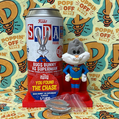 SODA: Bugs Bunny as Superman (Flocked Chase) (LE 1,600)