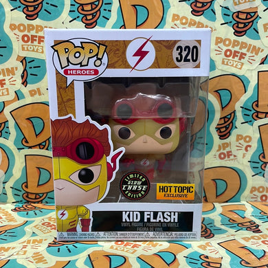 Pop! Heroes: Kid Flash (Chase) (Hot Topic Exclusive) 320