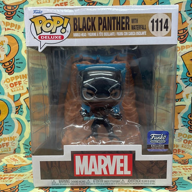 Pop! Marvel: Black Panther With Waterfall (Funko Hollywood Exclusive) 1114