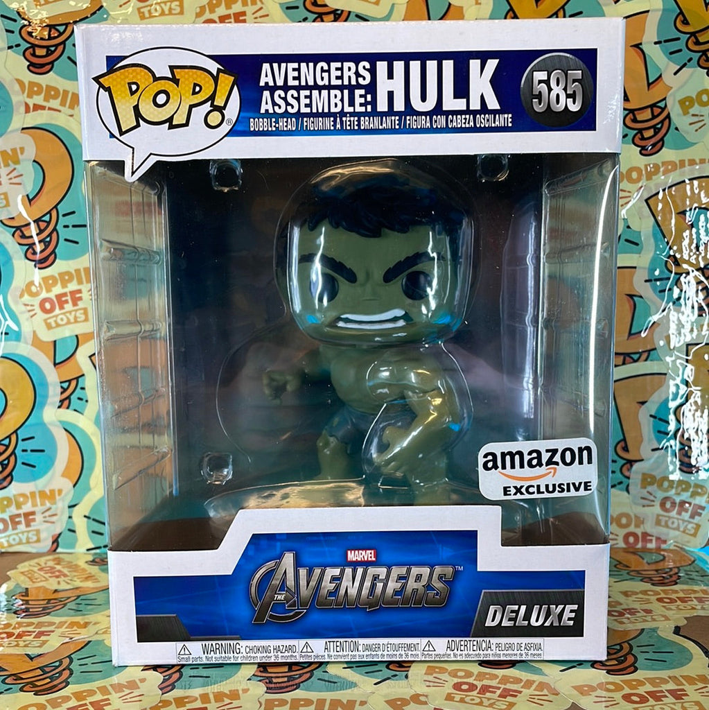 Funko Pop! Deluxe: Marvel Avengers - Hulk - (Assemble) - Figura de