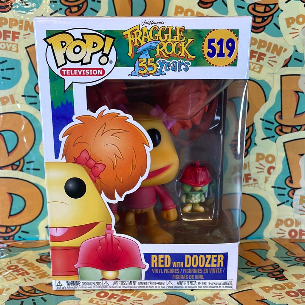 Pop! Television: Fraggle Rock -Red w/ Doozer 519 – Poppin' Off Toys