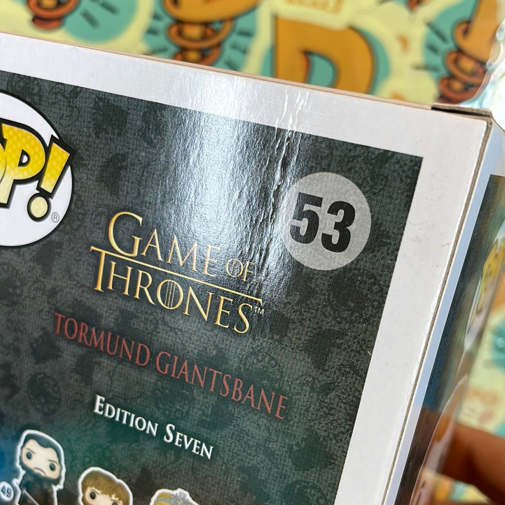 Figurine Funko Pop Game of Thrones Tormund Giantsbane 53