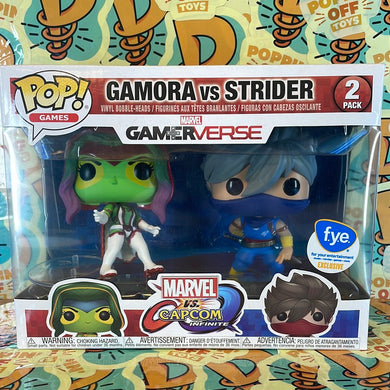 Pop! Games: Gamora vs. Strider (FYE Exclusive) (2-Pack)
