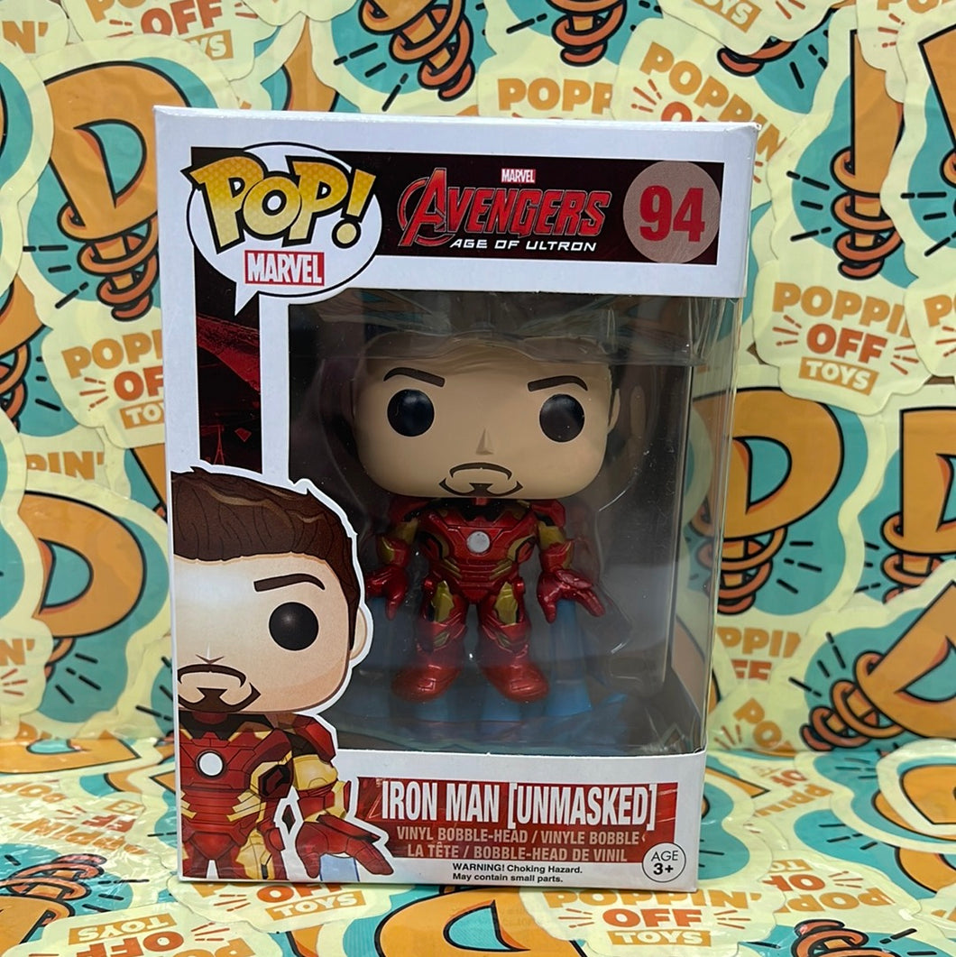 Pop! Marvel: Age of Ultron - Iron Man (Unmasked)