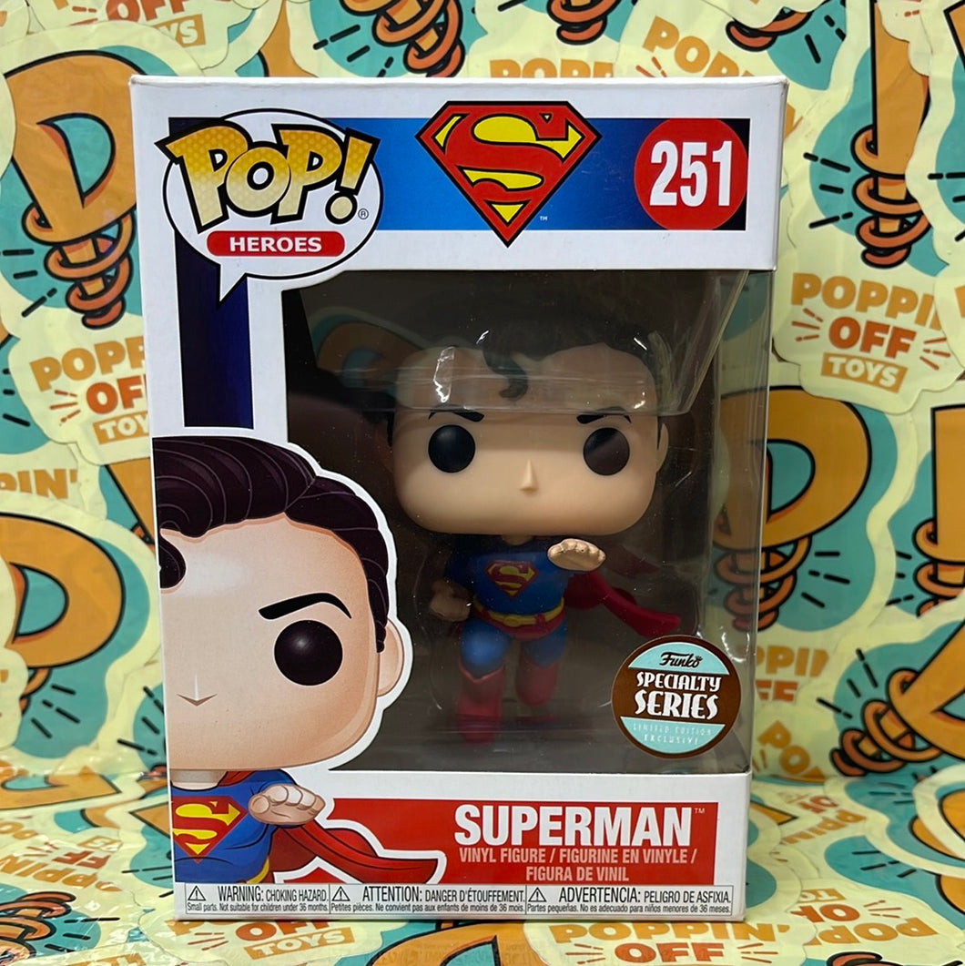 Pop! DC Heroes: Superman (Flying) (Specialty Exc)