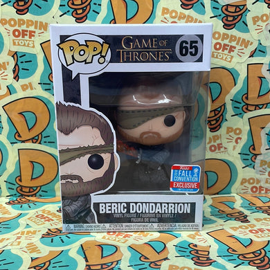Pop! Game Of Thrones - Beric Dondarrion (2018 Fall Convention) 65