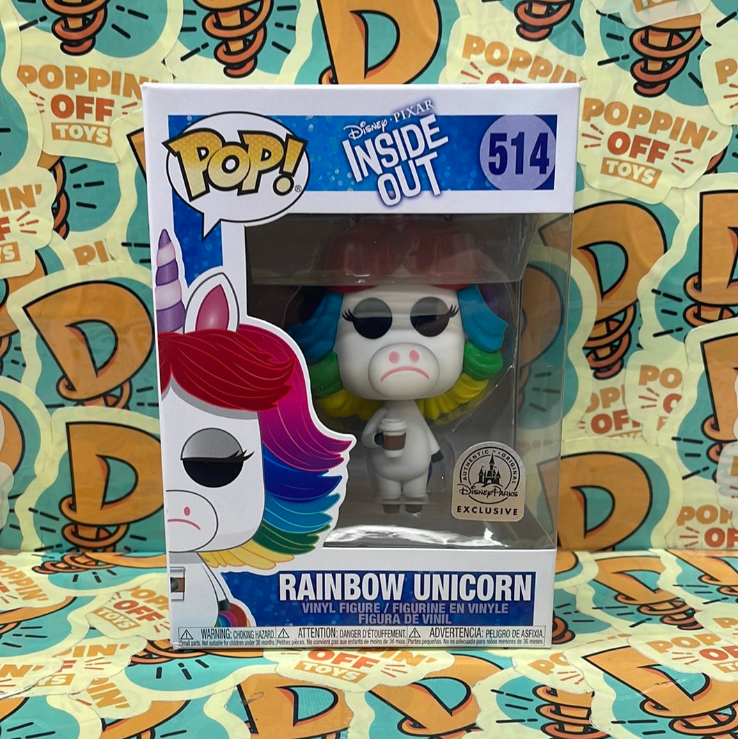 Pop! Disney: Inside Out - Rainbow Unicorn (Disney Parks Exclusive) 514