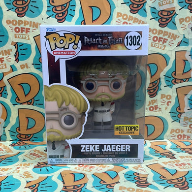 Pop! Animation: Attack On Titan - Zeke Jaeger (Hot Topic Exclusive) 1302