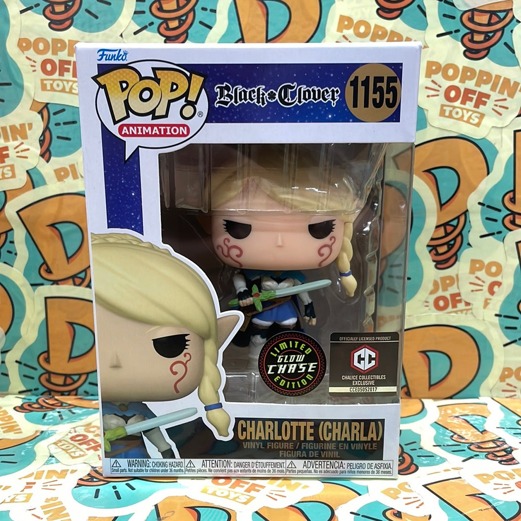 Pop! Animation: Black Clover -Charlotte (Charla) (Glow Chase) (Chalice Collectibles) 1155