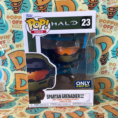 Pop! Games: Halo -Spartan Grenadier w/ HMG (Best Buy Exclusive) 23