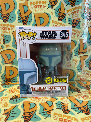 Pop! Star Wars: The Mandalorian (Entertainment Earth Exclusive) (GITD) 345
