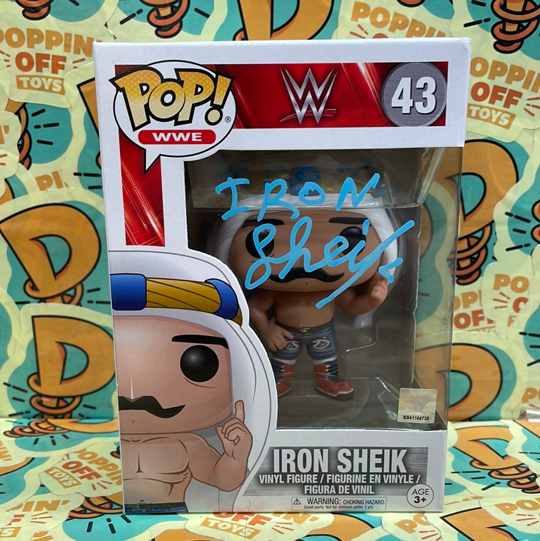 Pop! WWE: Iron Sheik (Signed) (High Spot Authentication) 43