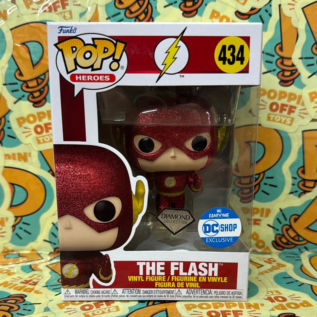 Pop! DC Heroes - The Flash (Diamond) (DC Shop)