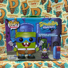 Pop! Television: Spongebob Leonardo and Planton Shredder (SDCC Exclusive) (Signed By Tom Kenny) (JSA Authenticated) 01