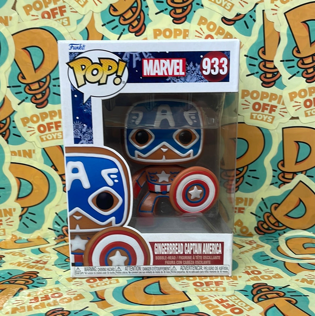 Pop! Marvel: Gingerbread Captain America 933