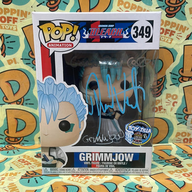 Pop! Animation: Bleach - Grimmjow (Signed by David Vincent) (Toy-Zilla) 349