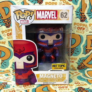 Pop! Marvel: Magneto (Hot Topic) (Damaged)