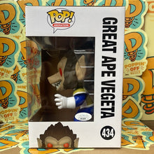 Pop! Animation: Dragon Ball Z - Great Ape Vegeta (2017 Fall) Signed and JSA Certified