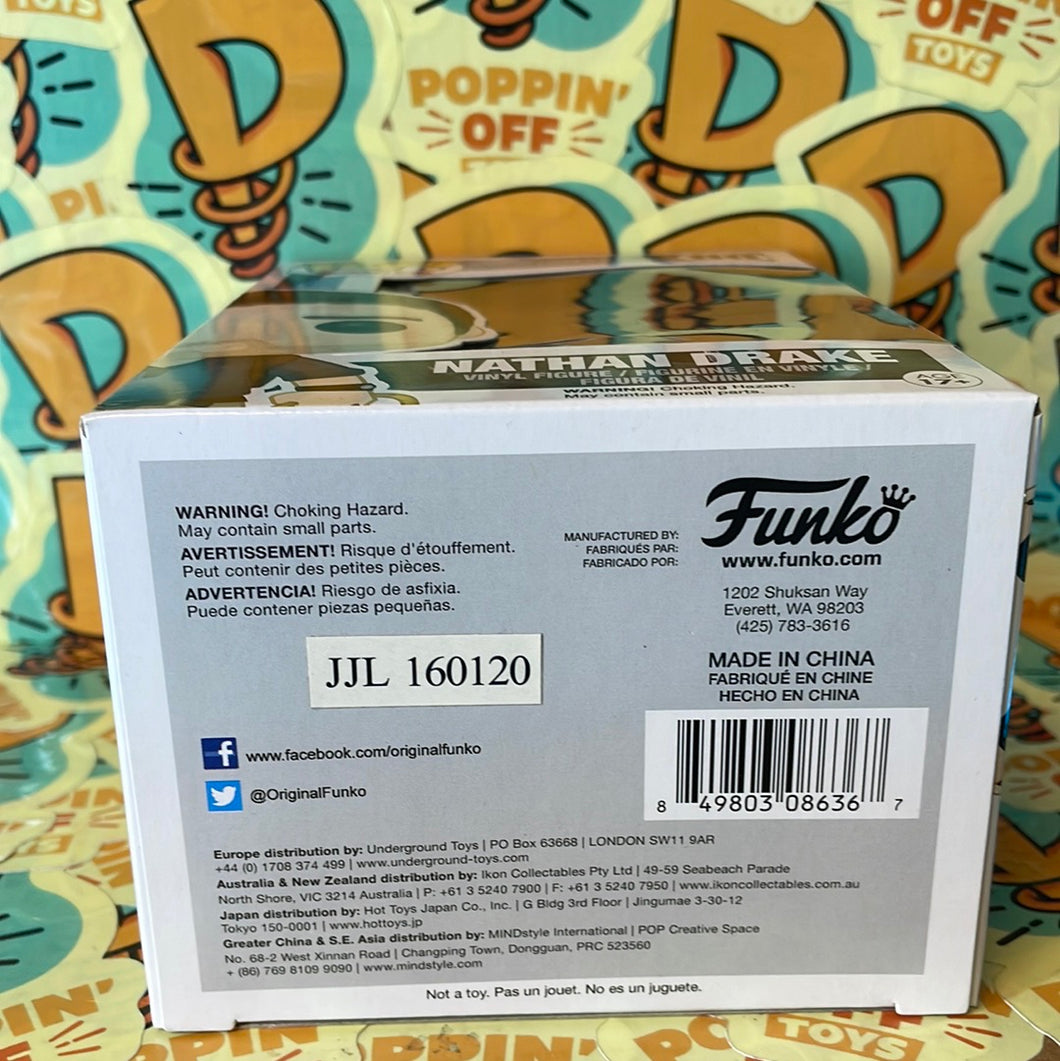 Funko Pop! Games: Nathan Drake - Uncharted 4 - #88