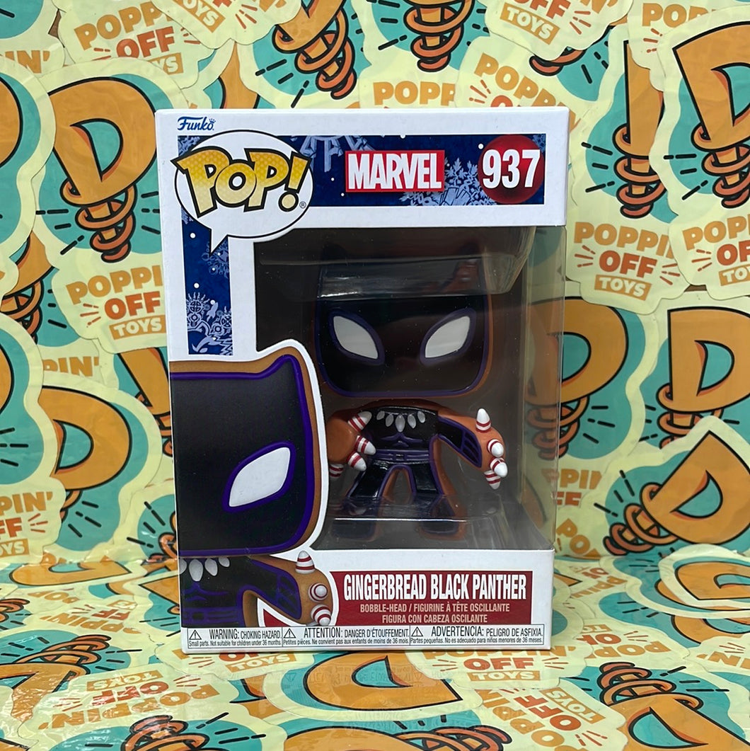 Pop! Marvel: Gingerbread Black Panther 937