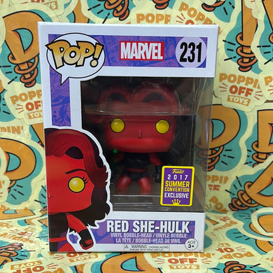 Pop! Marvel: Red She-Hulk (2017 Summer Convention) 231