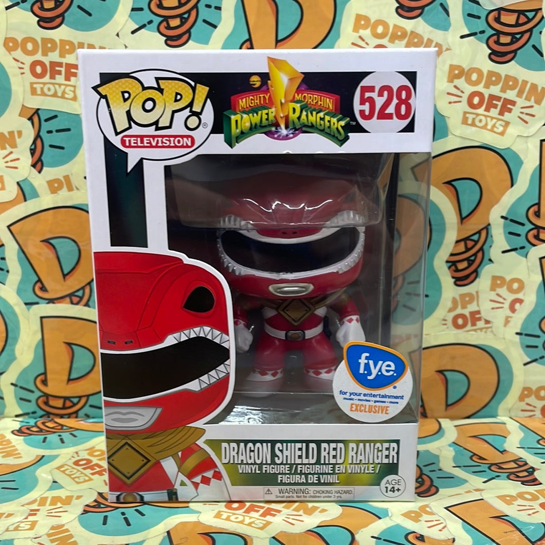 Pop! Television: Mighty Morphin Power Rangers -Dragon Sheild Red Ranger (FYE Exclusive) 528