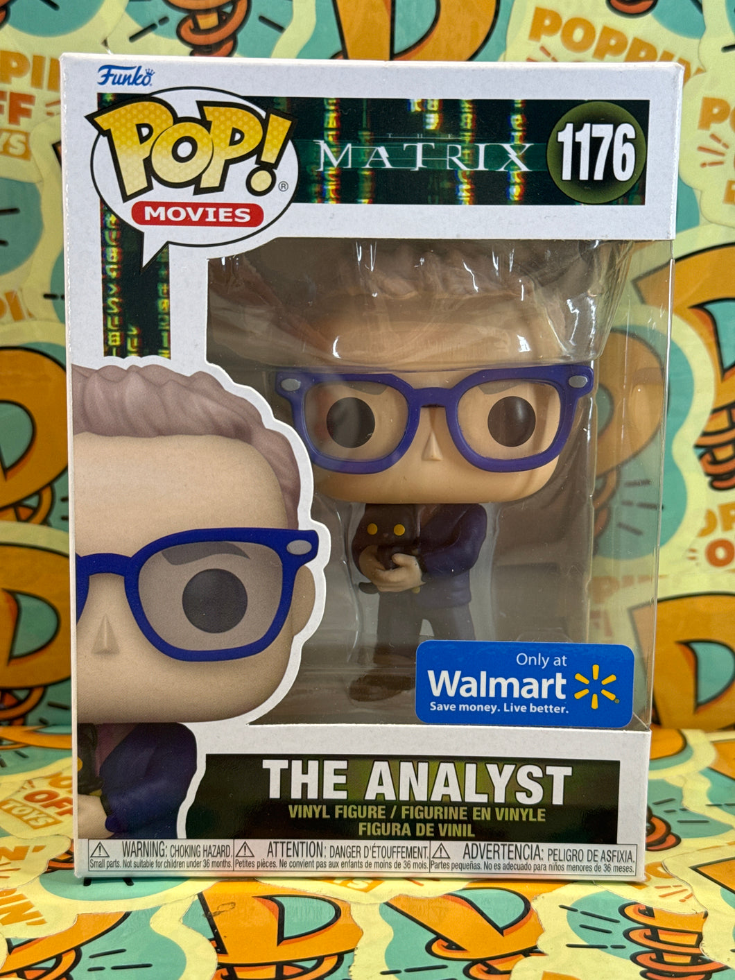 Pop! Movies: The Matrix - The Analyst (Walmart Exclusive) 1176