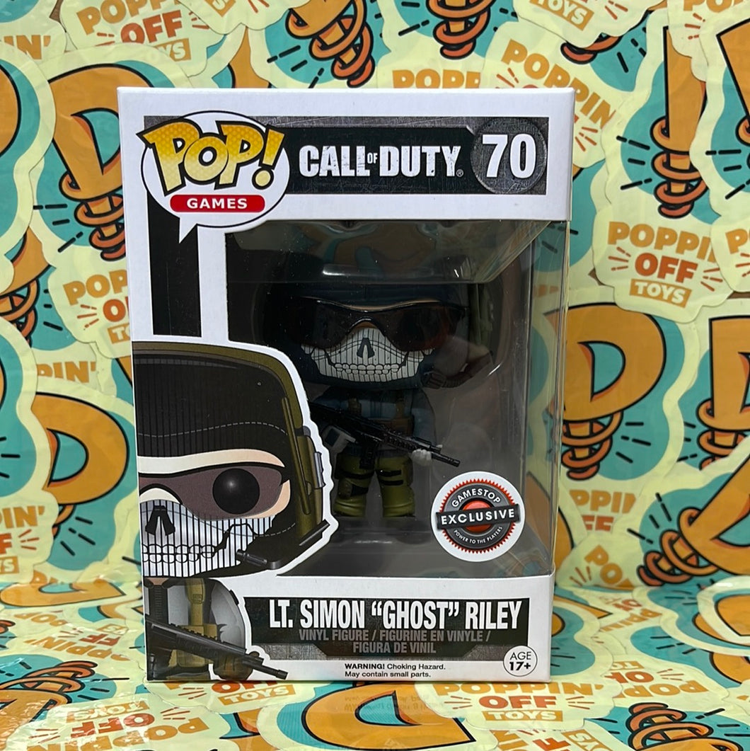 Pop! Games: Call of Duty - Lt. Simon “Ghost” Riley (GameStop) 70 – Poppin'  Off Toys