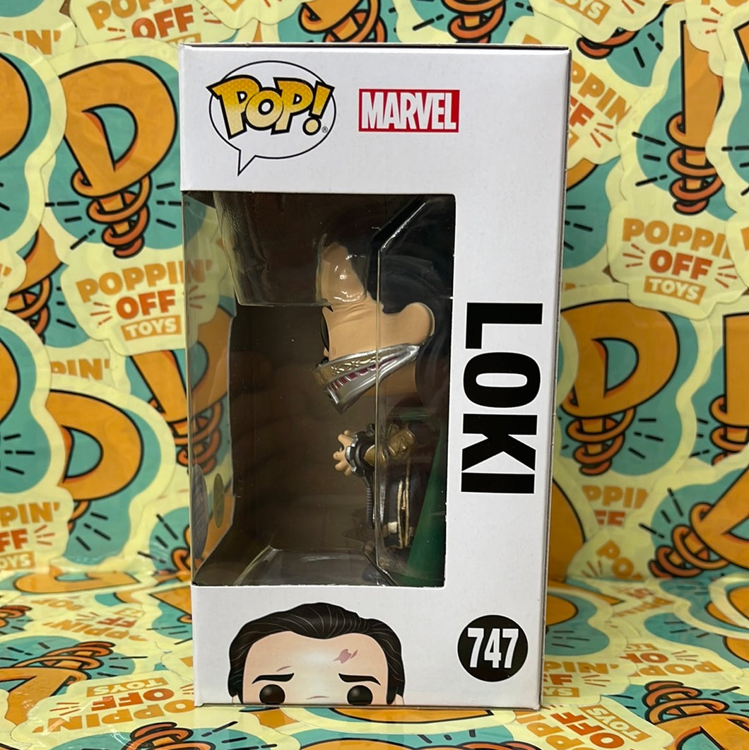 Funko Pop! Marvel Avengers Endgame Loki (With Tessaract) GITD
