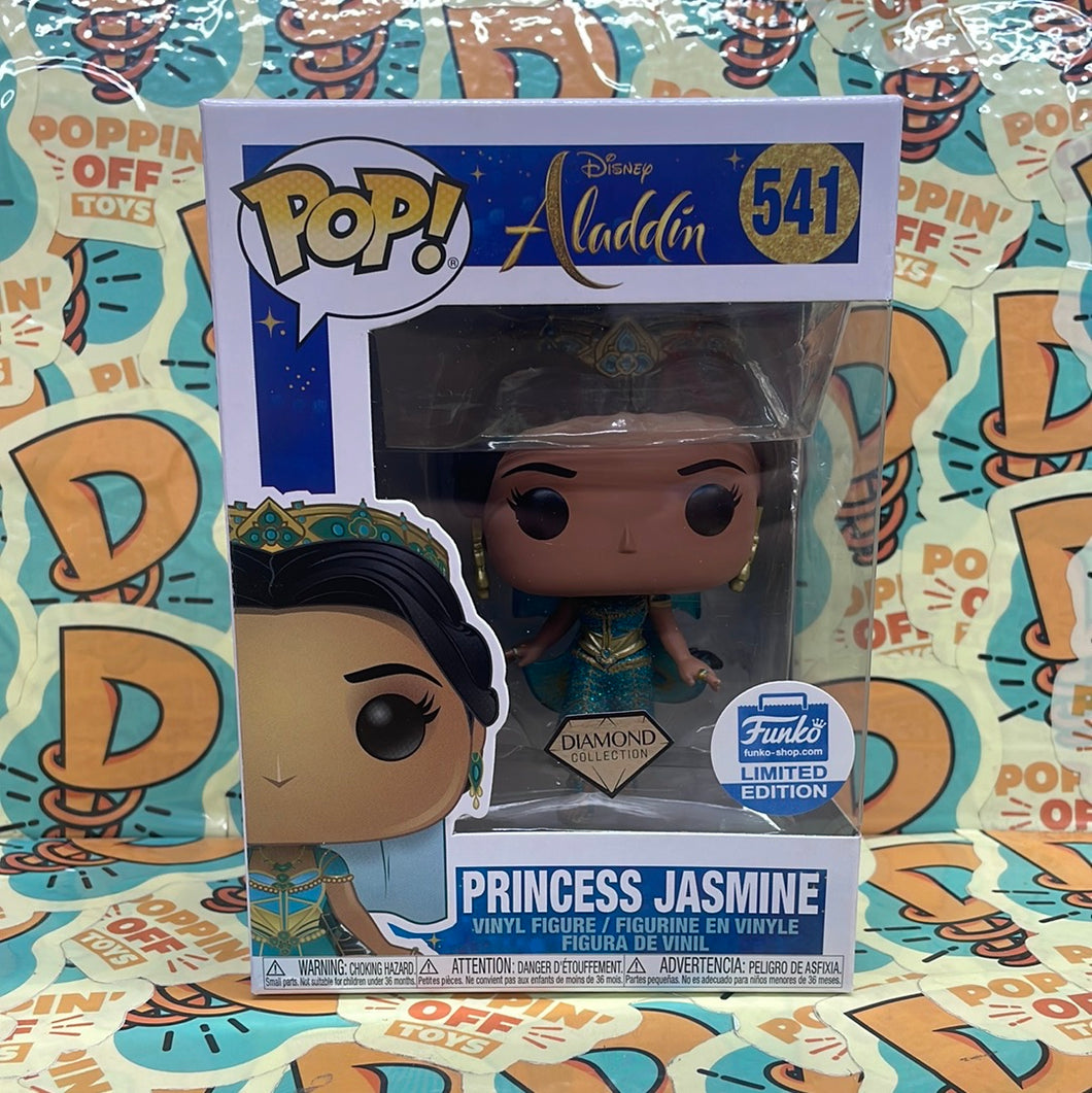 Pop! Disney: Aladdin -Princess Jasmine (Diamond Collection) (Funko Exclusive) 541