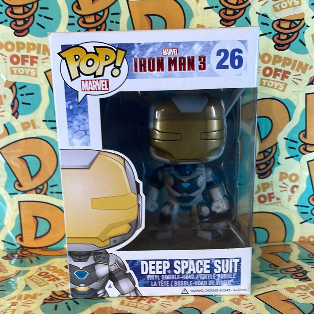 Pop! Marvel: Iron Man 3 -Deep Space Suit 26 – Poppin' Off Toys
