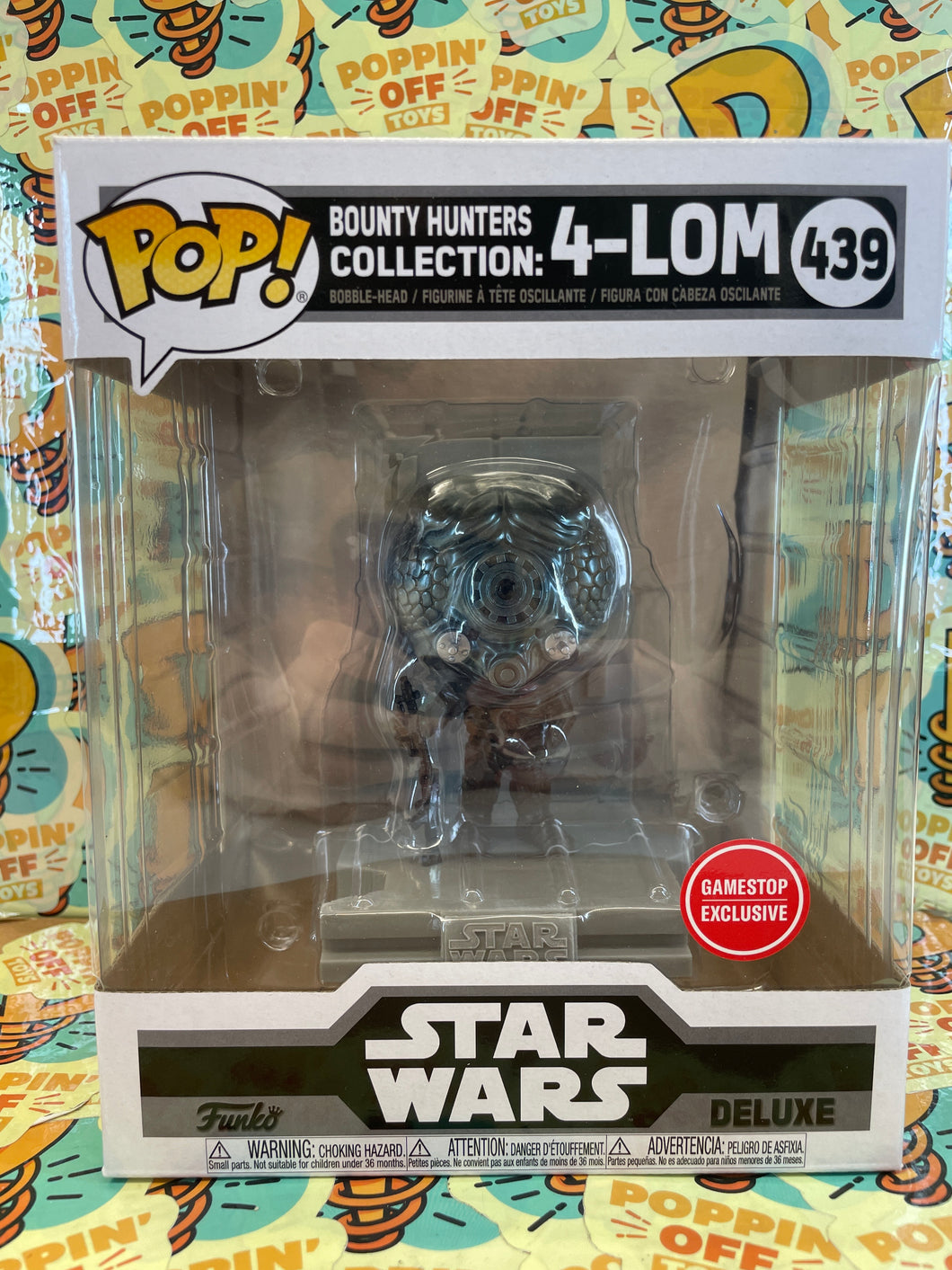 Pop! Bounty Hunters Collection: 4-LOM (GameStop Exclusive) 439