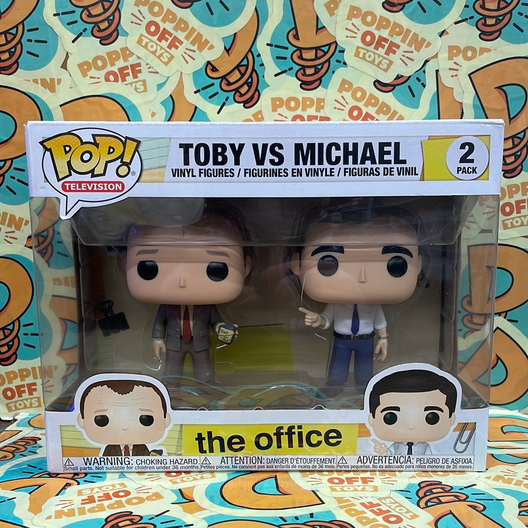 Pop! Television: The Office - Toby vs. Michael (2-Pack)