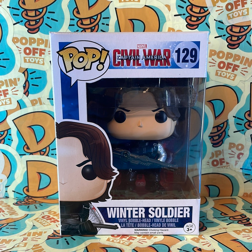 Pop! Marvel: Captain America Civil War -Winter Soldier 129