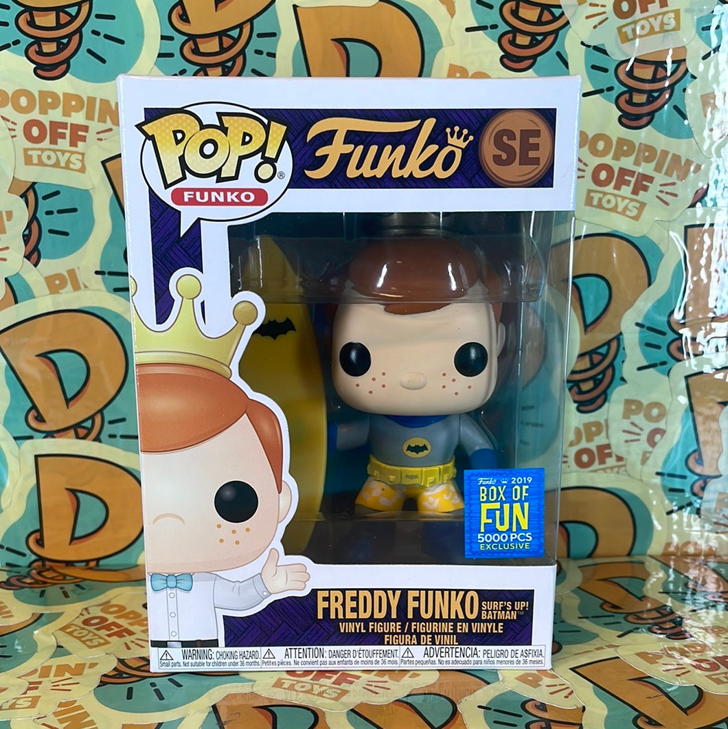 Pop! Funko: Freddy Funko Surfs Up Batman (Box Of Fun) (6000 Pieces) SE