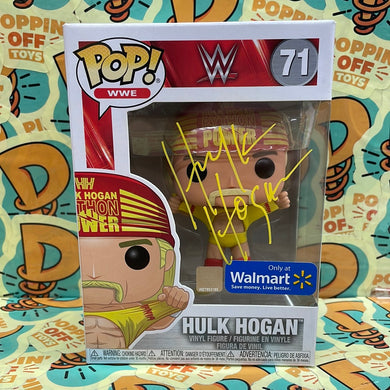 Pop! WWE: Hulk Hogan (Signed) (Walmart Exclusive) 71