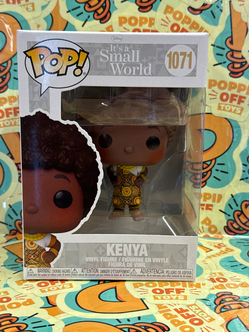 Pop! Disney: It's a Small World - Kenya (In Stock) Vinyl Figure