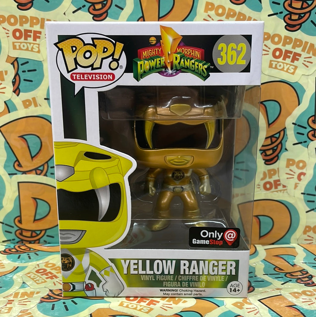 Pop! Television: Power Rangers -Yellow Ranger (GameStop Exclusive) 362