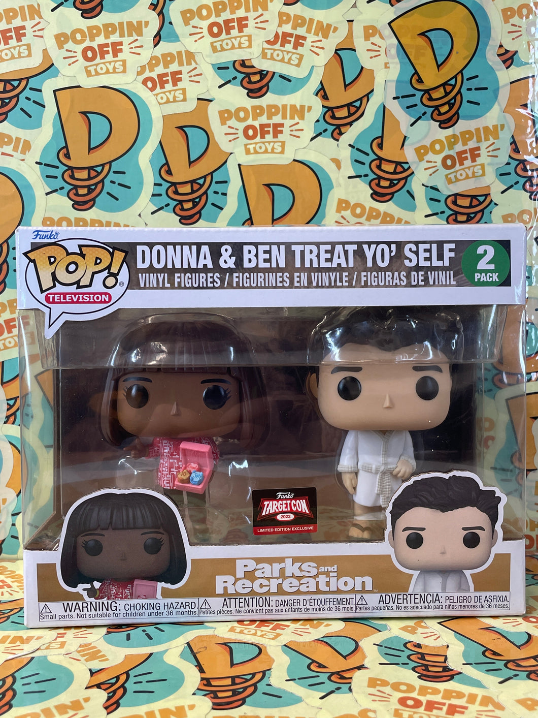 Pop! Television: Parks And Recreation - Donna & Ben (2-Pack)