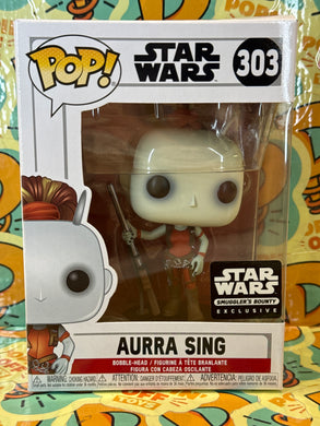 Pop! Star Wars:  Aurra Sing (Smuggler's Bounty Exclusive) 303