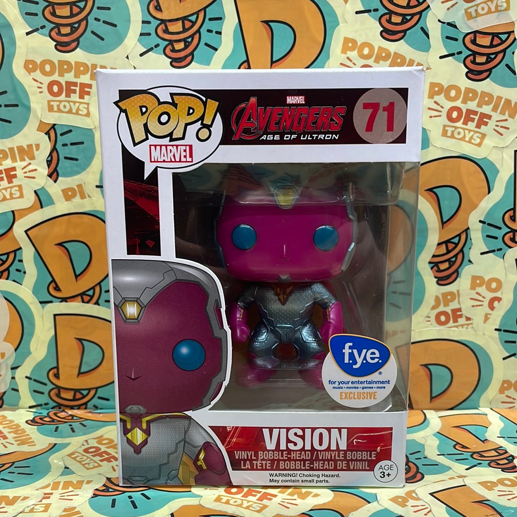 Pop! Marvel: Avengers Age Of Ultron - Vision (F.Y.E. Exclusive) 71