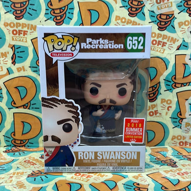 Pop! Television: Parks And Recreation - Ron Swanson (2018 Summer Convention) 652