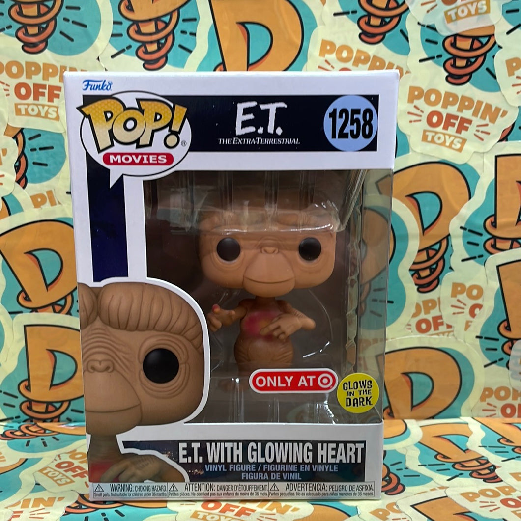 Pop! Movies: E.T. - E.T. With Glowing Heart (GITD) (Target Exclusive) 1258