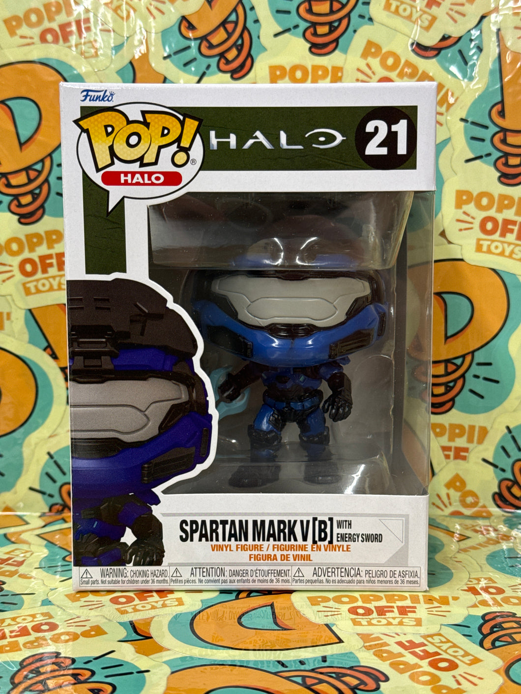 Pop! Halo Infinite - Spartan Mark V [B] w/Energy Sword