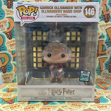 Pop! Harry Potter: Garrick Ollivander Olivanders Wand Shop (Funkon 2022 Exclusive) 146