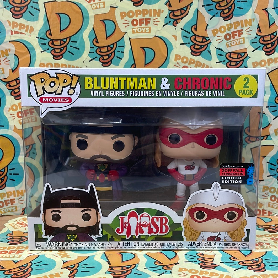 Pop! Movies: Jay & Silent Bob - Bluntman & Chronic (2019 Fall Convention) (2-Pack Exclusive)